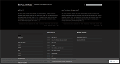 Desktop Screenshot of kertasremas.wordpress.com