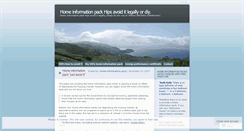 Desktop Screenshot of homeinformationpack.wordpress.com