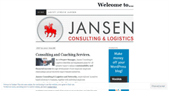 Desktop Screenshot of jansenconsulting.wordpress.com