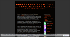Desktop Screenshot of gdormansilla.wordpress.com