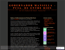 Tablet Screenshot of gdormansilla.wordpress.com