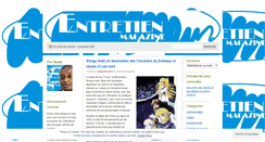 Desktop Screenshot of entretienmagazine.wordpress.com