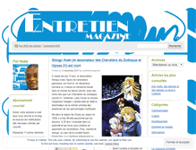 Tablet Screenshot of entretienmagazine.wordpress.com