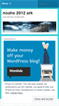 Mobile Screenshot of noahs2012ark.wordpress.com