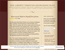 Tablet Screenshot of libertythruknowledge.wordpress.com