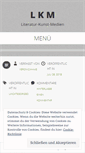 Mobile Screenshot of literaturkunstmedien.wordpress.com