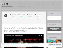 Tablet Screenshot of literaturkunstmedien.wordpress.com
