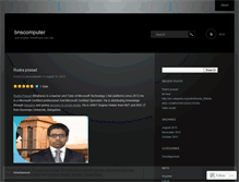 Tablet Screenshot of bnscomputer.wordpress.com
