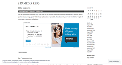 Desktop Screenshot of infinitesimally.wordpress.com