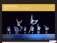 Tablet Screenshot of danceinbangkok.wordpress.com