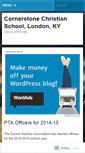 Mobile Screenshot of cornerstoneky.wordpress.com
