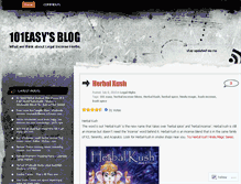 Tablet Screenshot of 101easy.wordpress.com