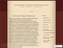 Tablet Screenshot of heathersglen.wordpress.com