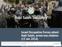 Tablet Screenshot of nabisalehsolidarity.wordpress.com