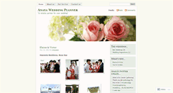 Desktop Screenshot of anayaweddingplanner.wordpress.com