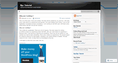 Desktop Screenshot of bpctutorial.wordpress.com