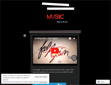 Tablet Screenshot of musicinmylifeblog.wordpress.com