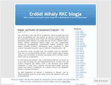 Tablet Screenshot of erdodim.wordpress.com