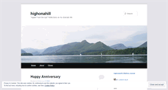 Desktop Screenshot of highonahill.wordpress.com