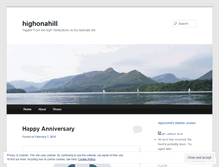 Tablet Screenshot of highonahill.wordpress.com