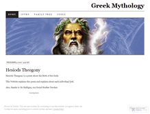 Tablet Screenshot of hesiodstheogony.wordpress.com