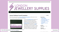 Desktop Screenshot of londonjewellerysupplies.wordpress.com