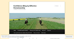 Desktop Screenshot of effectivehorsemanship.wordpress.com