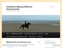 Tablet Screenshot of effectivehorsemanship.wordpress.com