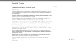 Desktop Screenshot of daniellepereira.wordpress.com