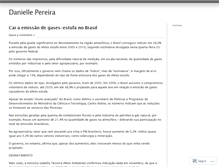 Tablet Screenshot of daniellepereira.wordpress.com