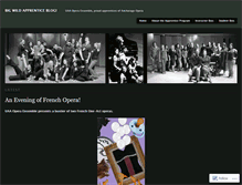 Tablet Screenshot of bigwildapprenticeblog.wordpress.com