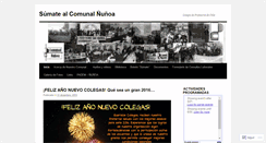 Desktop Screenshot of comunalnunoa.wordpress.com