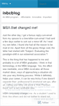 Mobile Screenshot of isbcblog.wordpress.com