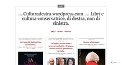 Desktop Screenshot of culturadestra.wordpress.com