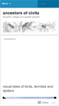 Mobile Screenshot of ancestorsofcivita.wordpress.com