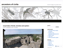 Tablet Screenshot of ancestorsofcivita.wordpress.com