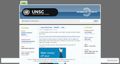 Desktop Screenshot of nhsmun2010sc.wordpress.com