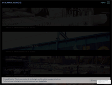 Tablet Screenshot of miramiandmog.wordpress.com