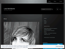 Tablet Screenshot of lukeilettmackie.wordpress.com