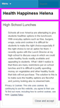 Mobile Screenshot of healthhappinesshelena.wordpress.com