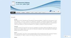Desktop Screenshot of abbassa.wordpress.com
