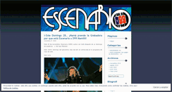 Desktop Screenshot of elescenariod99.wordpress.com