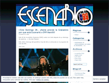 Tablet Screenshot of elescenariod99.wordpress.com