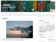 Tablet Screenshot of o1iman.wordpress.com