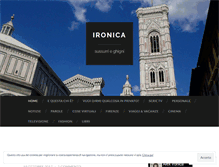 Tablet Screenshot of ironicale.wordpress.com