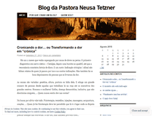Tablet Screenshot of pastoraneusa.wordpress.com