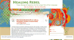 Desktop Screenshot of healingrebel.wordpress.com