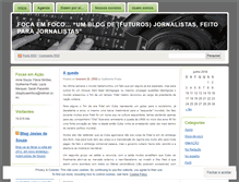 Tablet Screenshot of focaemfoco.wordpress.com