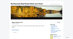 Desktop Screenshot of cbnorthwoods.wordpress.com