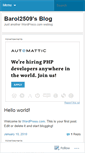 Mobile Screenshot of barol2509.wordpress.com